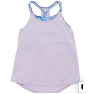 Zella Girl Purple Trainer Tank Top - Size Medium